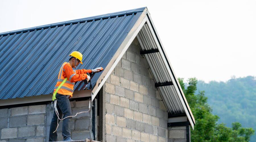 Professional metal roof installation in Oconto, NE